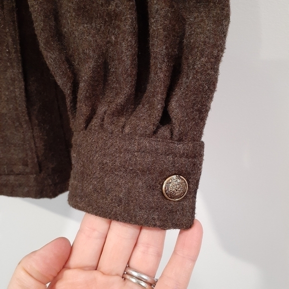 Vintage Handmade Wool Blend Blazer - Picture 3 of 10